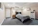 Basement bedroom with neutral decor and ample closet space at 10810 W 63Rd Ave # C, Arvada, CO 80004