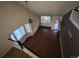 Living room with hardwood floors and a view of the entryway at 17 Ellendale St, Castle Rock, CO 80104