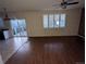 Large living room with hardwood floors at 17 Ellendale St, Castle Rock, CO 80104