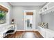 Mud room with built-in storage and desk space at 325 S High St, Denver, CO 80209
