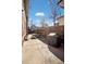 Spacious backyard with patio area perfect for outdoor dining and entertaining at 2210 E Mississippi Ave # 3, Denver, CO 80210