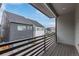 Balcony view of modern townhomes and a clear blue sky at 1918 W 165Th Way, Broomfield, CO 80023