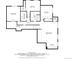Detailed floor plan of lower level featuring recreation room, exercise room, and bedrooms at 1942 Kentmere Dr, Longmont, CO 80504