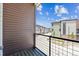 View from balcony highlighting neighborhood and a blue sky filled with clouds at 451 Interlocken Blvd # 104, Broomfield, CO 80021
