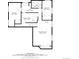 Detailed floor plan of the first floor, highlighting bedrooms, bathrooms, a recreation room and electrical room at 10240 Travertine Pl, Parker, CO 80134