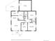 Detailed floor plan showcasing layout of the home, with room dimensions and spatial relationships at 1941 Alton St, Aurora, CO 80010