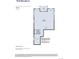 Floor plan featuring the basement with an unfinished area, stairs, and HVAC at 454 Basin Daisy St, Castle Rock, CO 80104