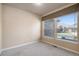 Bedroom with neutral carpet and large windows at 1660 Moveen Hts, Monument, CO 80132
