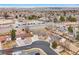 An aerial view of a quaint neighborhood showcasing the property at 7162 Quay St, Arvada, CO 80003