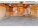 Spacious garage with workbench at 7162 Quay St, Arvada, CO 80003