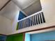 An interior of a home featuring lofted architecture and a staircase for added vertical appeal at 660 Hickory St, Hudson, CO 80642