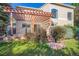 Inviting backyard deck with a beautiful pergola, ideal for outdoor relaxation and entertaining at 9602 S Hackberry St, Highlands Ranch, CO 80129