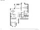 Main floor plan featuring living room, kitchen, dining room, Gathering room, primary bedroom, and bath at 9443 Palisade Ct, Highlands Ranch, CO 80130