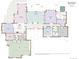 Detailed floor plan of a home featuring multiple bedrooms, living spaces, and outdoor patios at 4749 Old Post Ct, Boulder, CO 80301