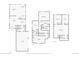 Floor plan layout of the home's basement, first floor, and second floor at 4276 S Tempe Ct, Aurora, CO 80018