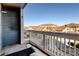 Private patio with views of the community at 9343 Amison Cir # 103, Parker, CO 80134