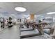 Well-equipped fitness center with treadmills, ellipticals, and free weights at 410 Acoma St # 605, Denver, CO 80204