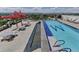 Rooftop pool with city views at 410 Acoma St # 605, Denver, CO 80204