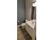 Cozy bathroom with modern fixtures, vanity with sink and toilet area at 7355 S Alkire St # 203, Littleton, CO 80127