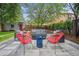 Relaxing backyard patio with outdoor furniture creating an inviting place for entertaining at 1870 S Ogden St, Denver, CO 80210