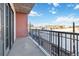 Balcony featuring metal railings and expansive views at 410 Acoma St # 309, Denver, CO 80204