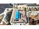 Stunning rooftop pool with an 'M' design and stylish lounge area at 410 Acoma St # 309, Denver, CO 80204