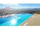 Rooftop pool with a clear view of the horizon and mountain range at 410 Acoma St # 309, Denver, CO 80204