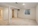 Finished basement with new carpet, window and adjacent room at 10883 Otis Cir, Westminster, CO 80020