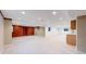 Large basement with carpet, recessed lighting, and natural light, providing a versatile living space at 5432 S Dayton Ct, Greenwood Village, CO 80111