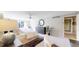 Spacious main bedroom features a ceiling fan, carpet, and closet at 5432 S Dayton Ct, Greenwood Village, CO 80111