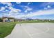 Community basketball court offers a recreational space with mountain views at 19733 W 93Rd Ln # A, Arvada, CO 80007