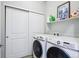 Convenient laundry room with modern washer and dryer at 19733 W 93Rd Ln # A, Arvada, CO 80007