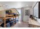 Bedroom with bunkbeds, large window, and a stylish dresser that provides ample storage at 2086 Wagon Wheel Aly, Brighton, CO 80601