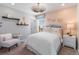 Bright bedroom featuring a comfortable chair, a large window, and stylish decorations at 2086 Wagon Wheel Aly, Brighton, CO 80601