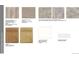 Design selections featuring flooring, countertops, paint, and cabinet samples at 2086 Wagon Wheel Aly, Brighton, CO 80601