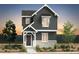 Charming two-story home with modern architectural details and a welcoming front entrance at 2086 Wagon Wheel Aly, Brighton, CO 80601