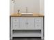 Bathroom vanity offers a clean, modern aesthetic with ample counter space and storage at 11200 E 166Th Ave, Brighton, CO 80602