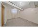 Unfinished basement area with exposed ductwork, providing ample storage or customization potential at 2065 Leyden St, Denver, CO 80207