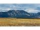 Picturesque land with mountain views and an open field, perfect for building a dream home in a serene setting at 1747 High Plains Ct, Superior, CO 80027