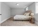 Serene bedroom features a neutral color palette, soft carpeting, and a tranquil ambiance at 2900 Clermont St, Denver, CO 80207