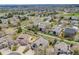 Aerial view of a charming neighborhood with well-maintained homes and mature trees in a green landscape at 17522 E Dewberry Dr, Parker, CO 80134