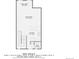 Detailed floor plan showcasing the layout of the kitchen, living room, dining area, and bath at 1284 Stuart St, Denver, CO 80204