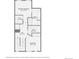 Third floor plan shows the primary bedroom, additional bedroom, walk-in closet, and two bathrooms at 1284 Stuart St, Denver, CO 80204