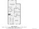 Floorplan displaying primary bedroom, bedroom, bathrooms, walk in closet and hallway at 1284 Stuart St, Denver, CO 80204