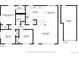Detailed floor plan of the home's second story highlighting the layout and dimensions of each room at 2435 Creighton Dr, Golden, CO 80401