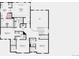 Second floor plan showing the primary suite, bedrooms, bathrooms, and laundry room at 5685 Farrier Pt, Castle Rock, CO 80104