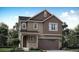 Charming two-story home with a welcoming front porch and attached garage at 14581 Hudson St, Thornton, CO 80602