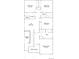 Upstairs floor plan featuring four bedrooms, laundry room, and a cozy loft at 14581 Hudson St, Thornton, CO 80602