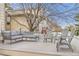 Enjoy outdoor living on this spacious back deck, furnished with comfortable seating for relaxing and entertaining at 3805 E 106Th Ave, Thornton, CO 80233