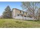 This home includes a spacious backyard with a fence, offering plenty of room for outdoor enjoyment at 3805 E 106Th Ave, Thornton, CO 80233